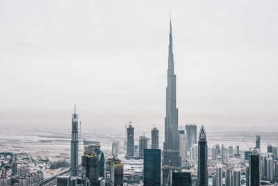 View of cityscape against sky