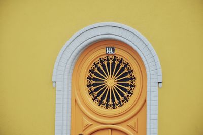 Low angle view of ornate building