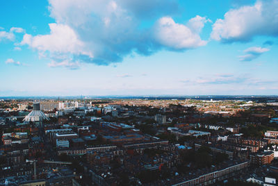 Aerial view of cityscape