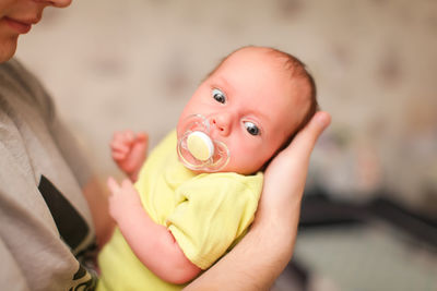 Portrait of cute baby