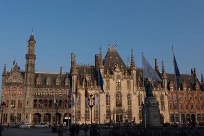 View of cathedral against clear sky