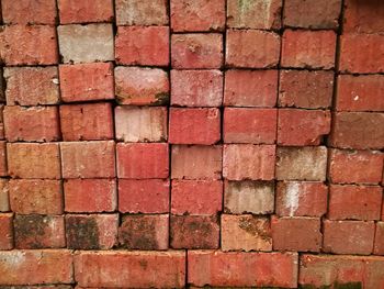 Full frame shot of brick wall