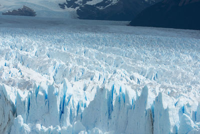 Panoramic view of perito moreno glacier