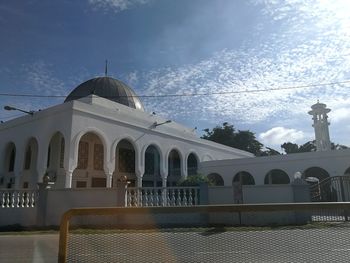 Exterior of cathedral against sky