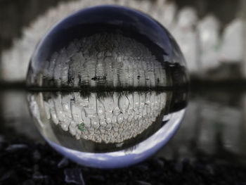 Close-up of glass of water