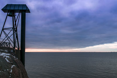 Scenic view of dramatic sky