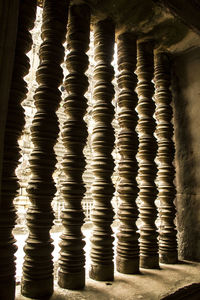 Close up of brick wall