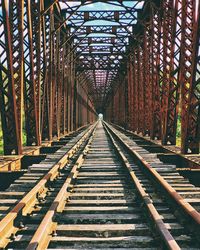 View of railway bridge