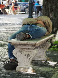 Close-up of fountain