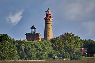 View of lighthouse against sky