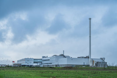 Danish crown slaughterhouse in holsted, denmark