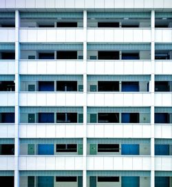 Full frame shot of apartment building