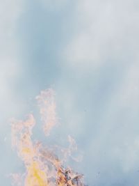 Low angle view of clouds in sky