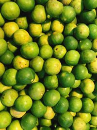 Full frame shot of fruits for sale in market