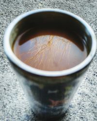 Close-up of coffee cup