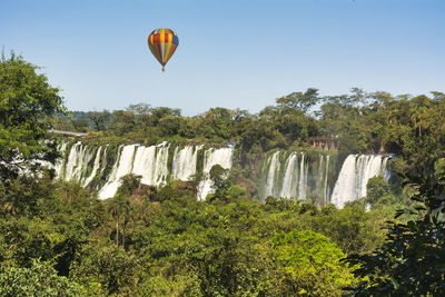 Iguazu falls on paraguay side