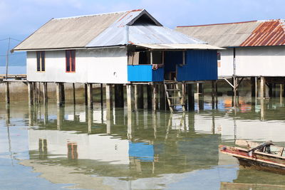 House in sea