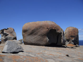 The remarkable rocks on kangaroo island on a beautiful australian spring day