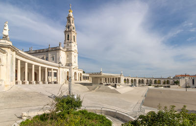 Monumental ensemble of the sanctuary and the basilica of our lady of fatima