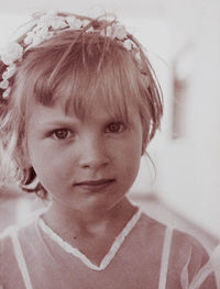 Portrait of young woman