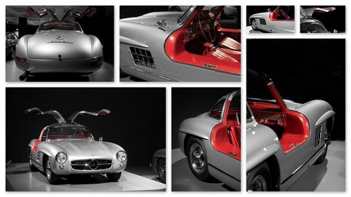 Digital composite of toy car