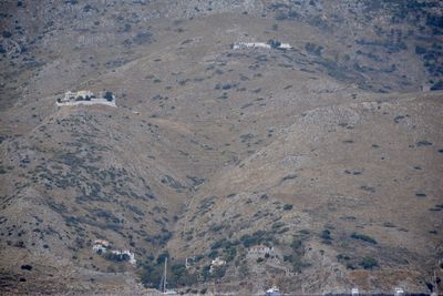 High angle view of landscape