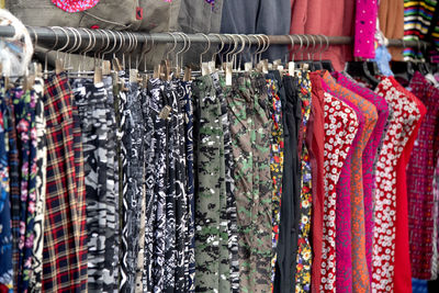 Panoramic view of market for sale in store