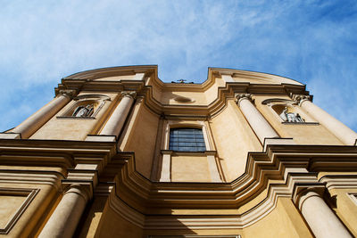 Low angle view of cathedral against sky