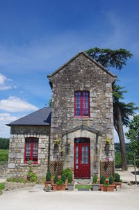 House against sky