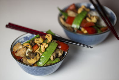 Close-up of salad in bowl