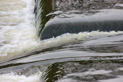 Close-up of water in winter
