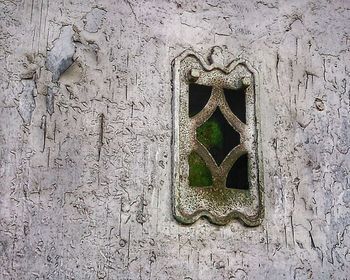 Close-up of weathered wall