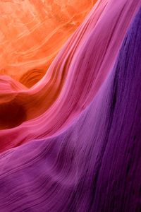 Rock formation at antelope canyon 