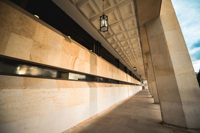 Corridor of building