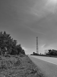 The telecommunication tower, high technology communication control units