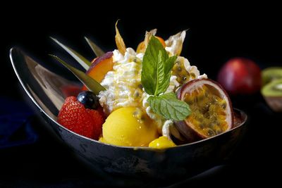 Close-up of food in bowl