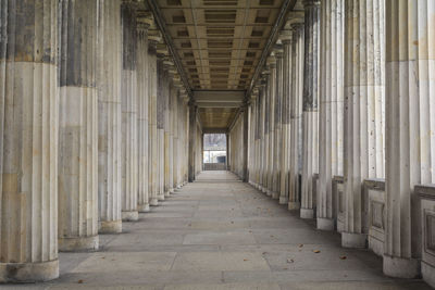 Corridor of building