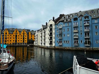 Boats in canal