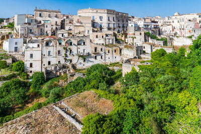 The stone tells. stone wonder. gravina in puglia. italy