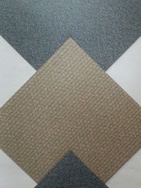 High angle view of tiled floor