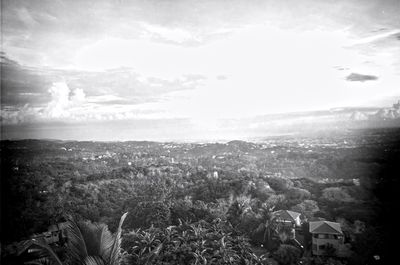 Landscape against sky