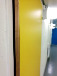 Close-up of closed door