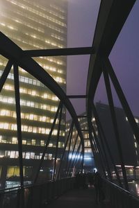 Low angle view of modern office building