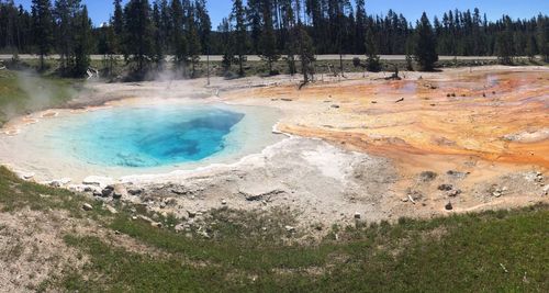 Scenic view of national park