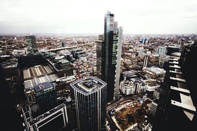 Skyscrapers in city