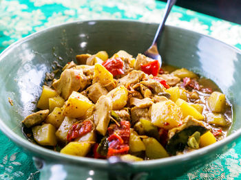 Close-up of food in bowl