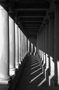 Corridor of building