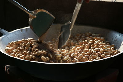 Close-up of meal in bowl