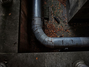 Close-up of rusty metal