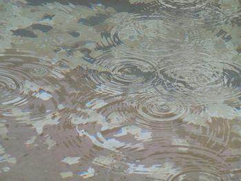 Full frame shot of rippled water